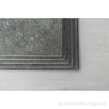 SPC Stone Grain Vinyl Flooring منقوش